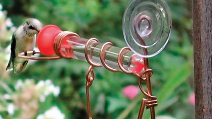  How do you make hummingbird feeder tubes?